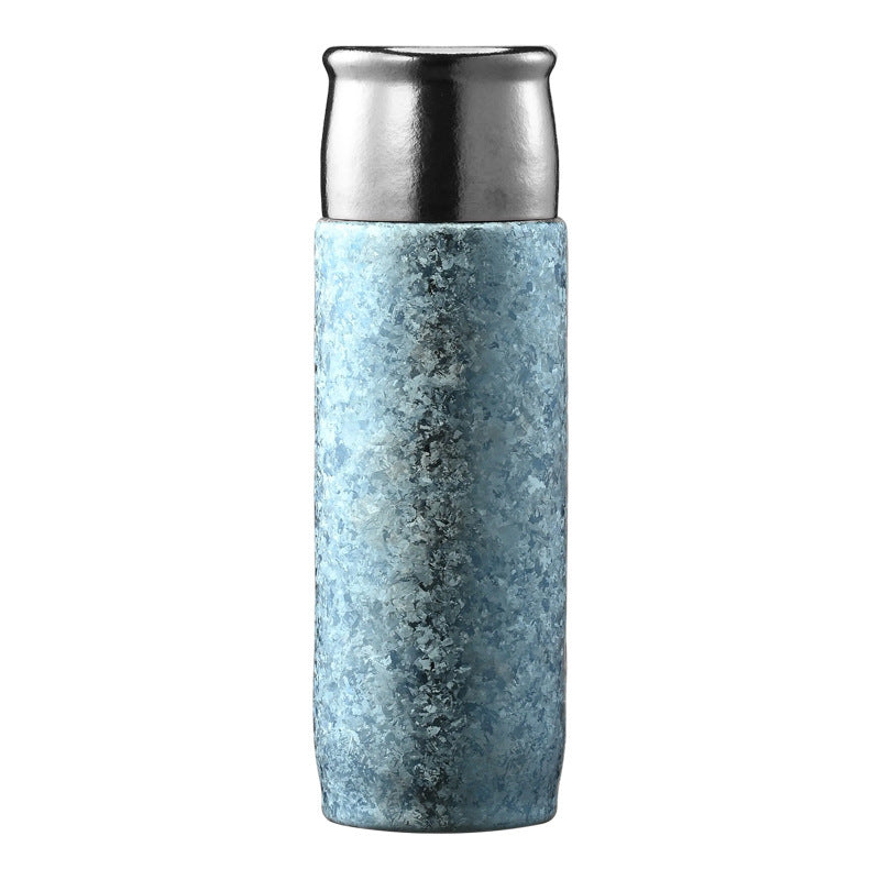 Pure Titanium Tea Tumbler Gift Set | Vacuum Insulated with Filter & Magnetic Outer Cap